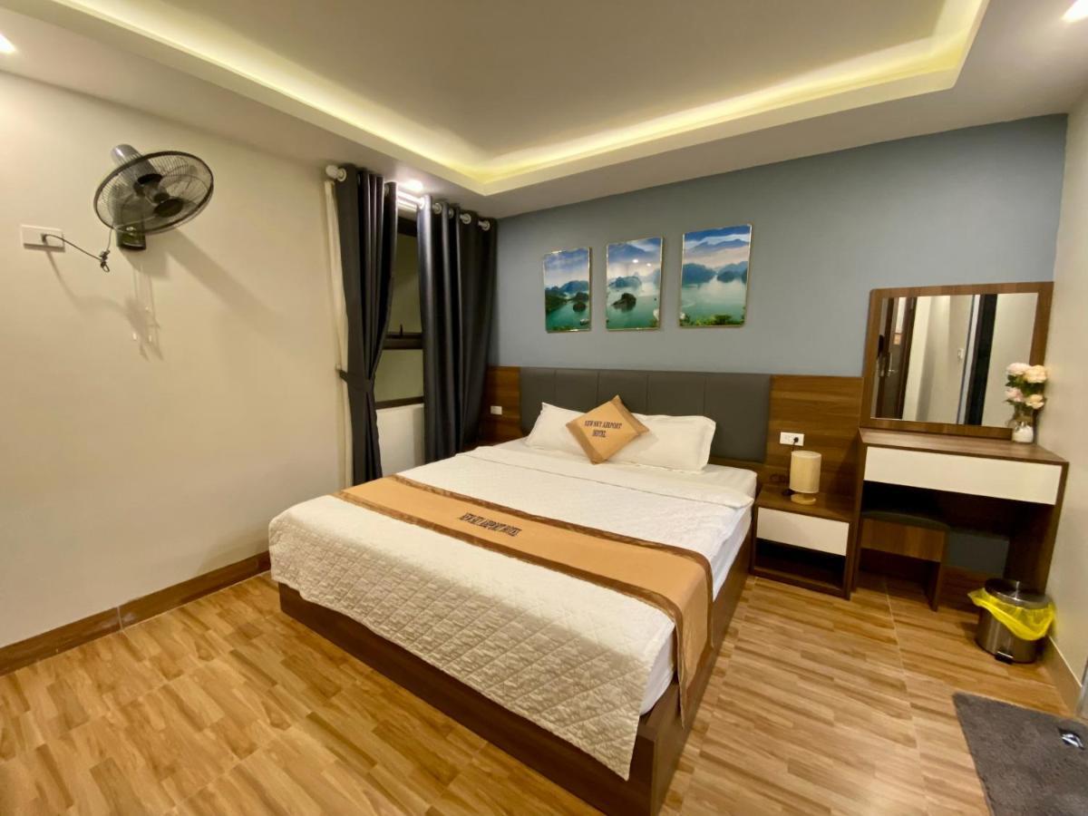 นิวสกาย แอร์พอร์ต โฮเต็ล Hotel โหน่ยบ่าย ภายนอก รูปภาพ