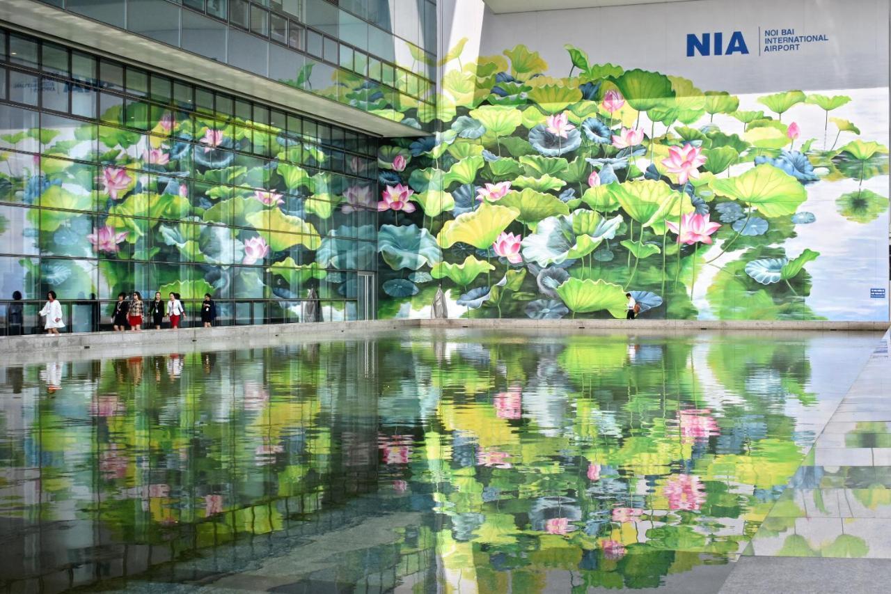 นิวสกาย แอร์พอร์ต โฮเต็ล Hotel โหน่ยบ่าย ภายนอก รูปภาพ